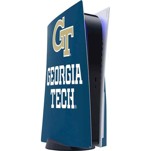 Georgia Institute of Technology GT Blue PlayStation PS5 Skins